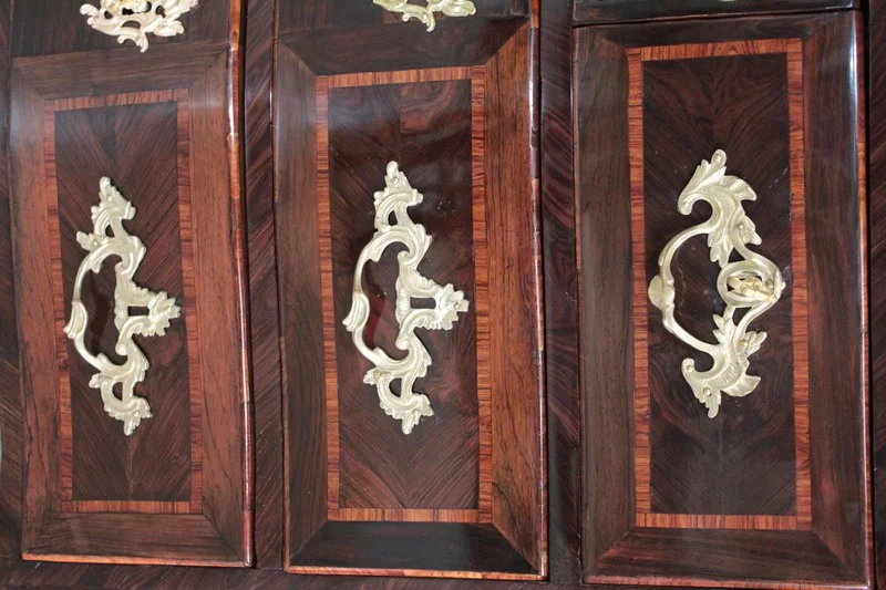 PERÍODO DE TRANSICIÓN FRANCÉS COFRE DE CAJONES