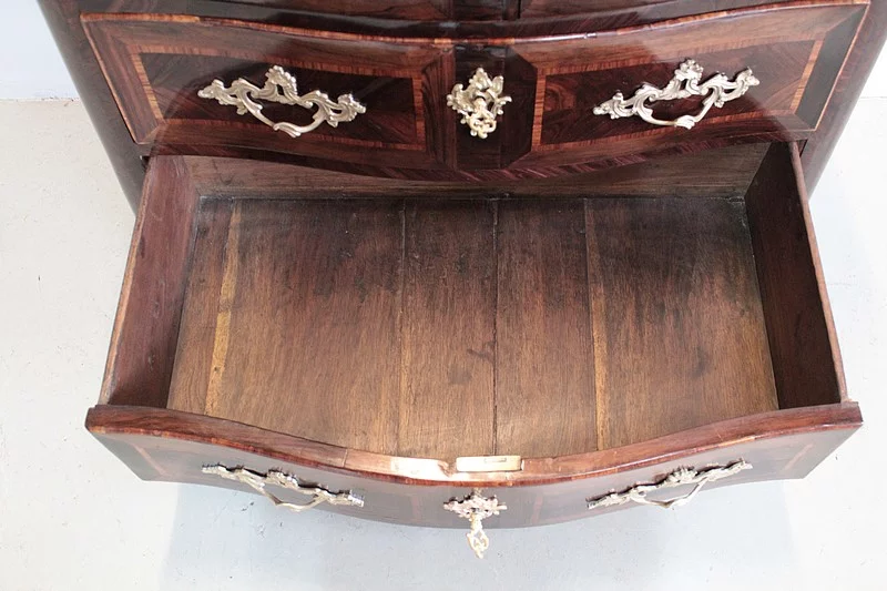 PERÍODO DE TRANSICIÓN FRANCÉS COFRE DE CAJONES