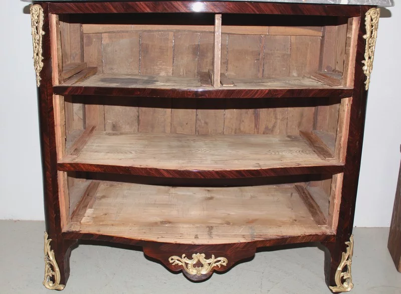 PERÍODO DE TRANSICIÓN FRANCÉS COFRE DE CAJONES