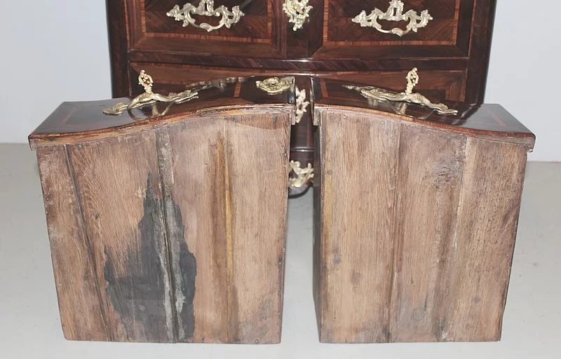 PERÍODO DE TRANSICIÓN FRANCÉS COFRE DE CAJONES