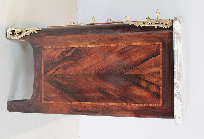 PERÍODO DE TRANSICIÓN FRANCÉS COFRE DE CAJONES