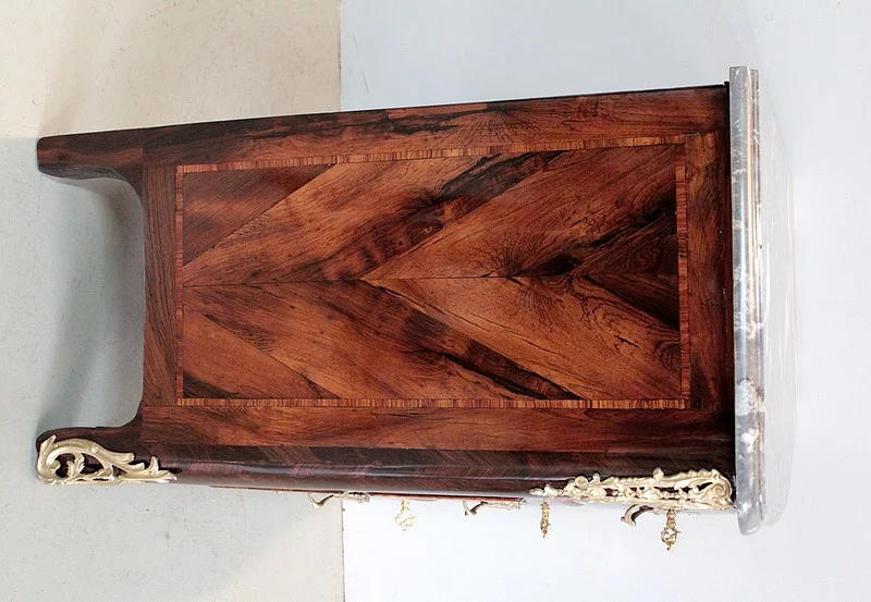 PERÍODO DE TRANSICIÓN FRANCÉS COFRE DE CAJONES