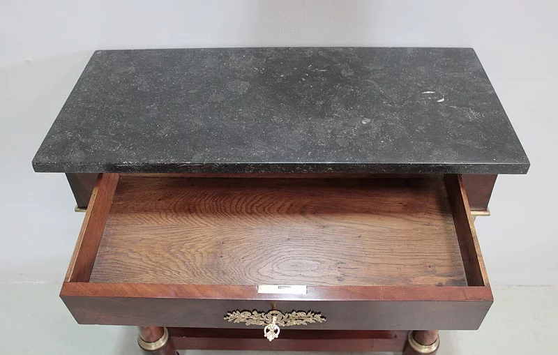 Console EMPIRE en Acajou XIXe