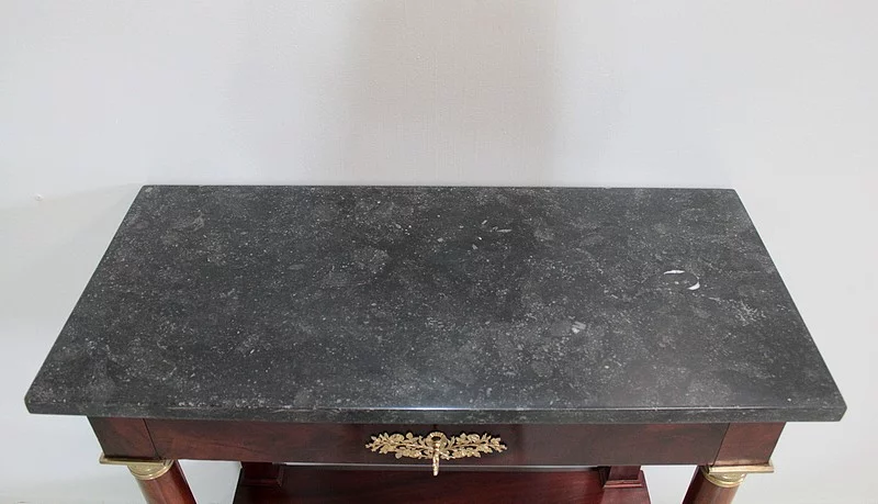 Console EMPIRE en Acajou XIXe