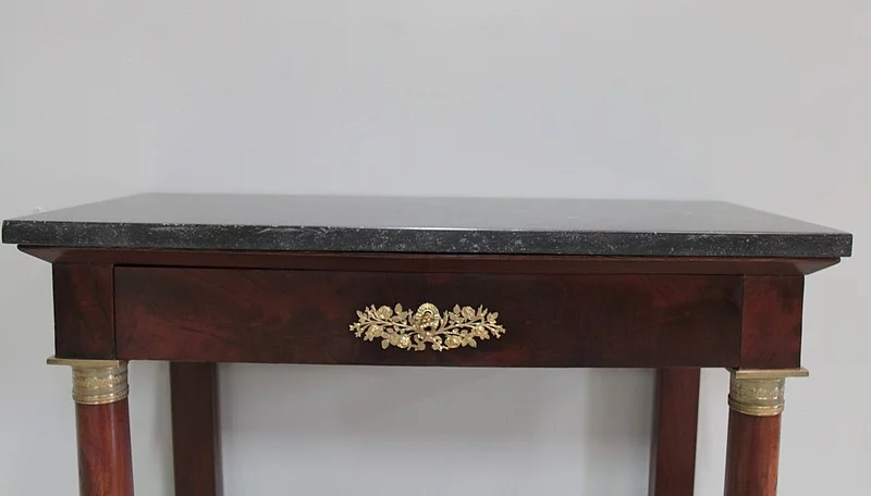 Console EMPIRE en Acajou XIXe