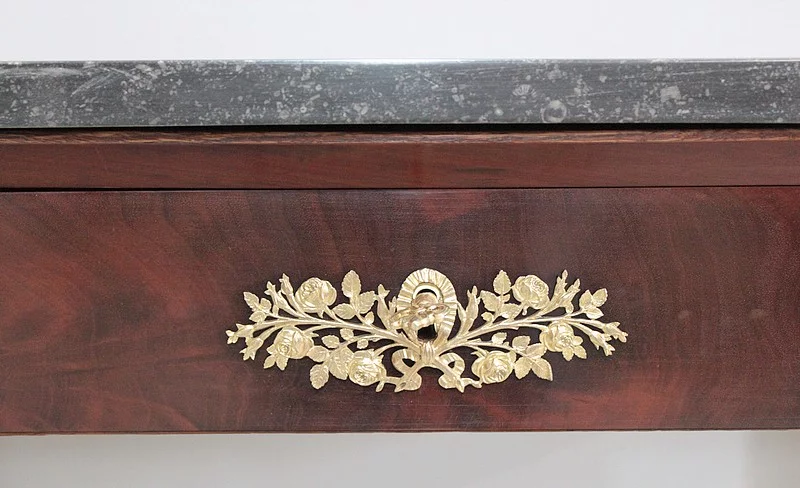 Console EMPIRE en Acajou XIXe