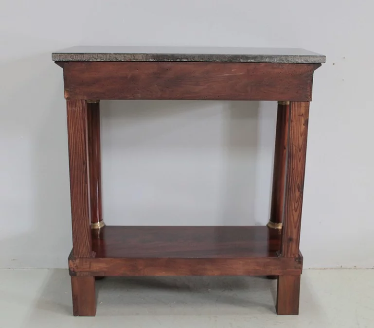 Console EMPIRE en Acajou XIXe