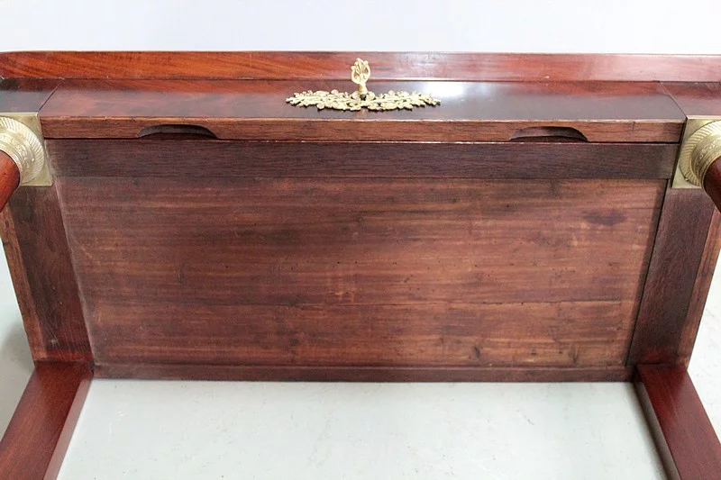 Console EMPIRE en Acajou XIXe