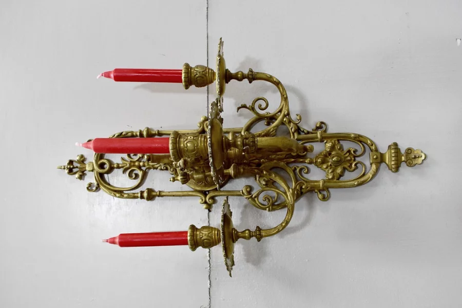 Paire d'appliques en bronze - XIXème