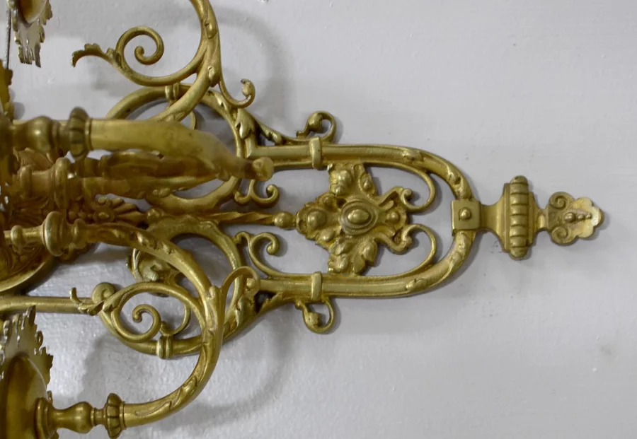 Paire d'appliques en bronze - XIXème