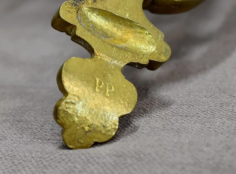 Paire d'appliques en bronze - XIXème