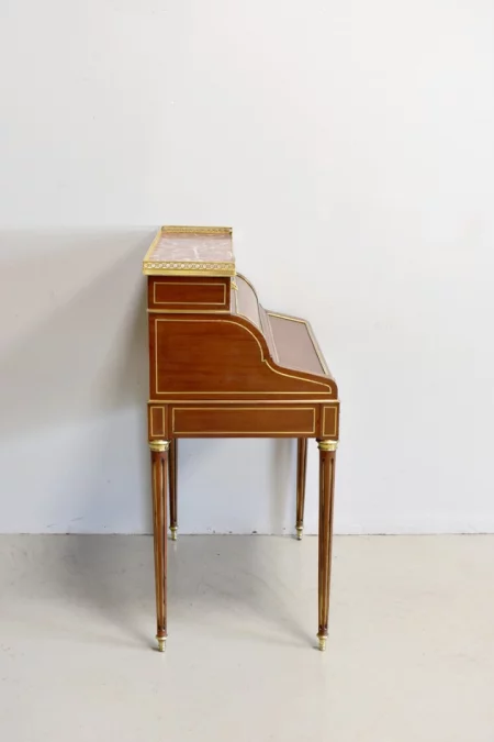 Petit bureau à cylindre et mécanisme – XIXème