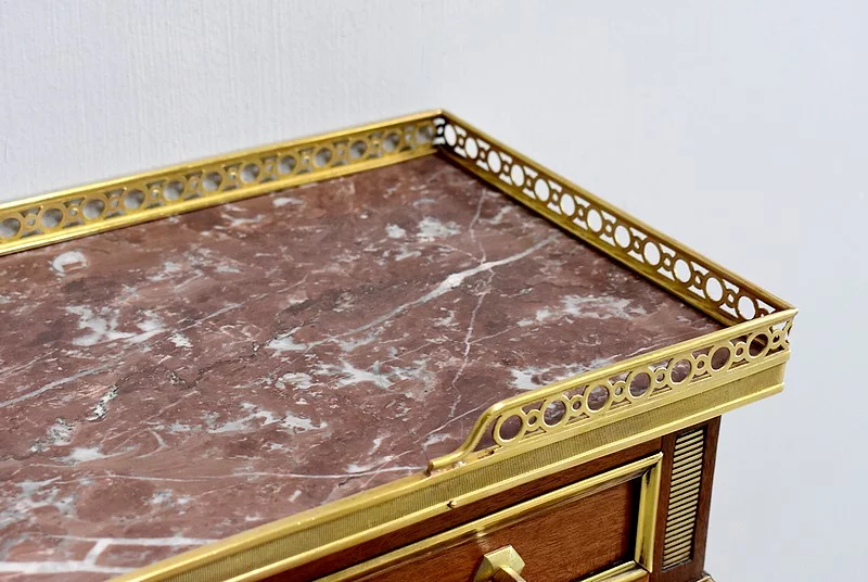 Petit bureau à cylindre et mécanisme – XIXème