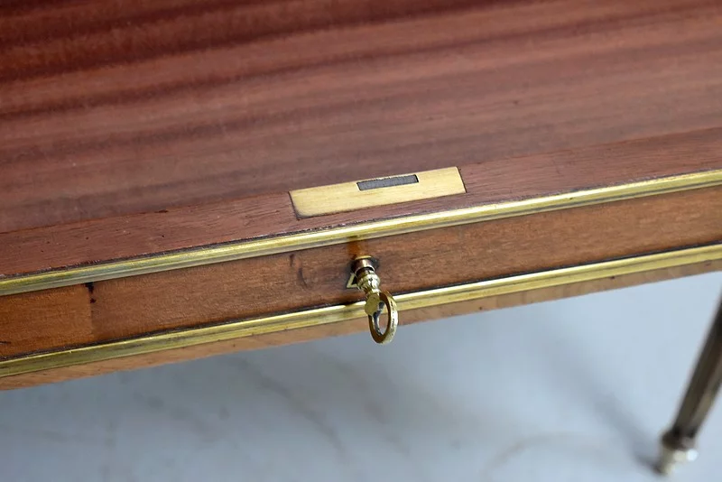 Petit bureau à cylindre et mécanisme – XIXème