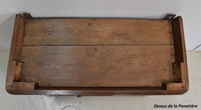 Authentique Petite Panetière en Noyer, époque Louis Philippe – Milieu XIXe