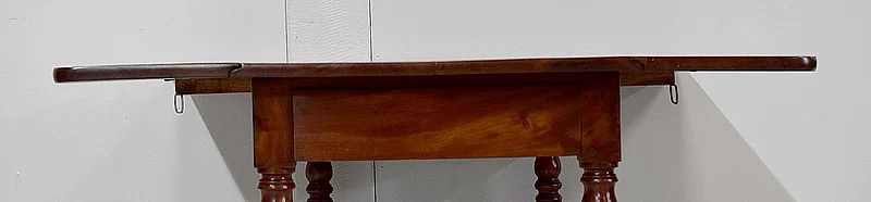 MESA DE HOJAS GOTA DE PERIODO DE LOUIS PHILIPPE