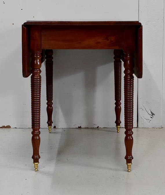 MESA DE HOJAS GOTA DE PERIODO DE LOUIS PHILIPPE