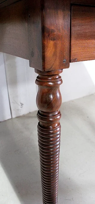 MESA DE HOJAS GOTA DE PERIODO DE LOUIS PHILIPPE