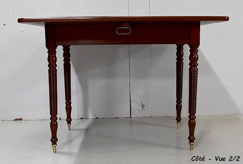 MESA DE HOJAS GOTA DE PERIODO DE LOUIS PHILIPPE