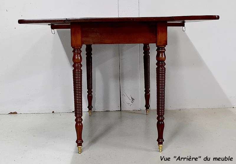 MESA DE HOJAS GOTA DE PERIODO DE LOUIS PHILIPPE