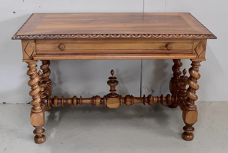 MESA DE ESCRITURA ESTILO LOUIS XIII