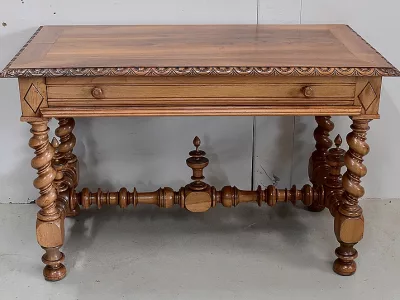 MESA DE ESCRITURA ESTILO LOUIS XIII