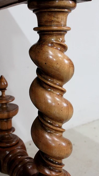 MESA DE ESCRITURA ESTILO LOUIS XIII