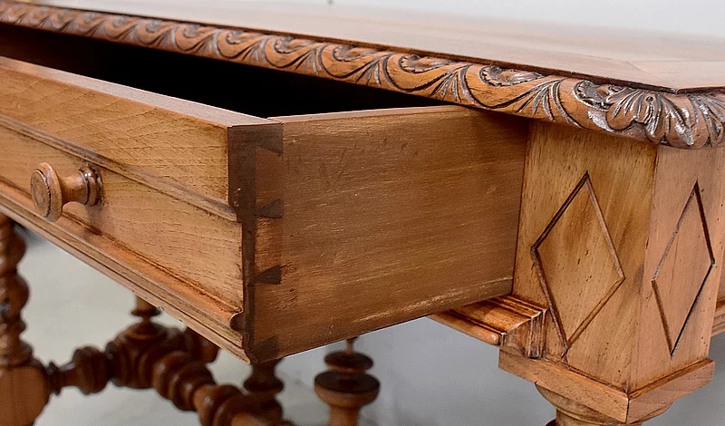 MESA DE ESCRITURA ESTILO LOUIS XIII