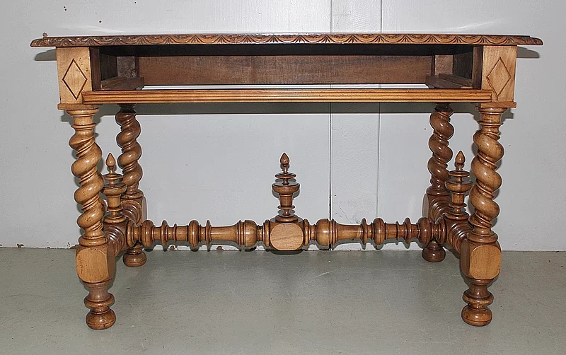 MESA DE ESCRITURA ESTILO LOUIS XIII