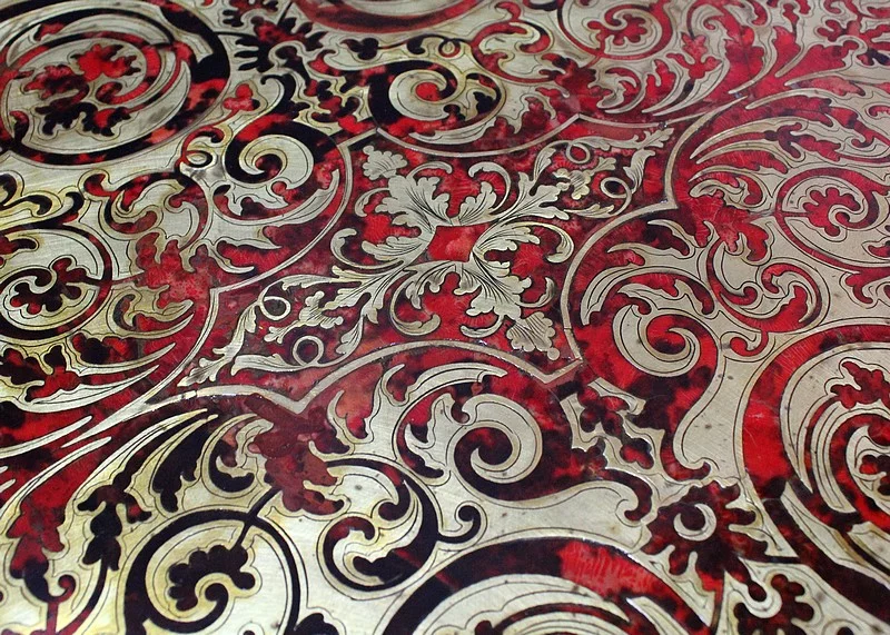 Table de Jeux en Marqueterie « Boulle », époque Napoléon III – Milieu XIXe