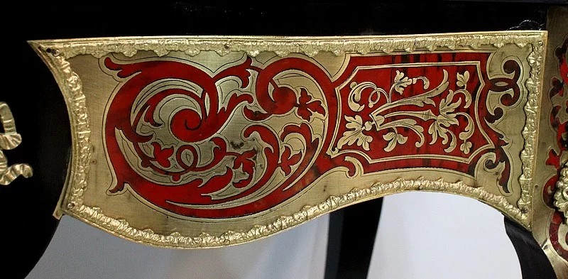 Table de Jeux en Marqueterie « Boulle », époque Napoléon III – Milieu XIXe