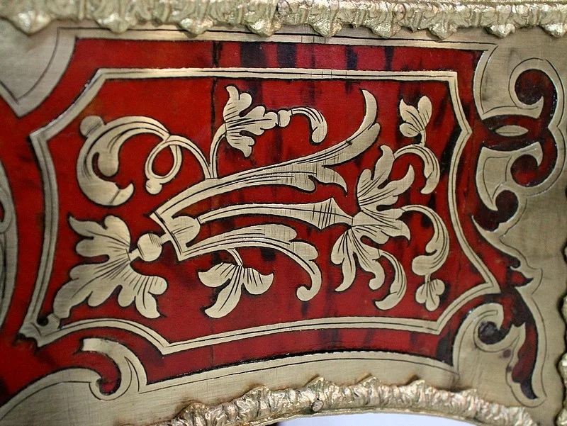 Table de Jeux en Marqueterie « Boulle », époque Napoléon III – Milieu XIXe