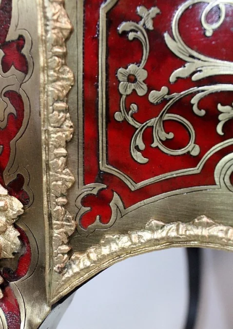 Table de Jeux en Marqueterie « Boulle », époque Napoléon III – Milieu XIXe