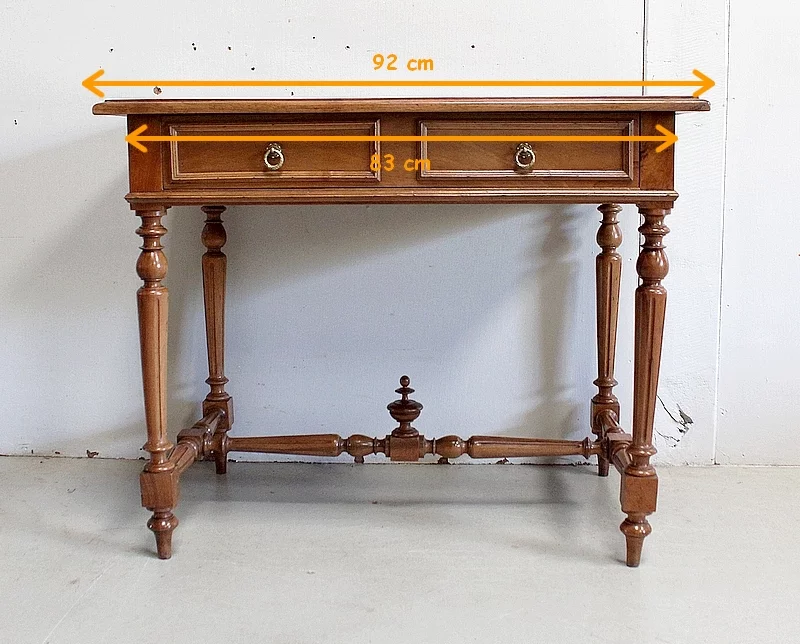 MESA DE ESCRITURA DE NOGAL