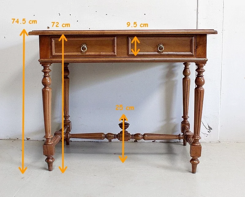 MESA DE ESCRITURA DE NOGAL