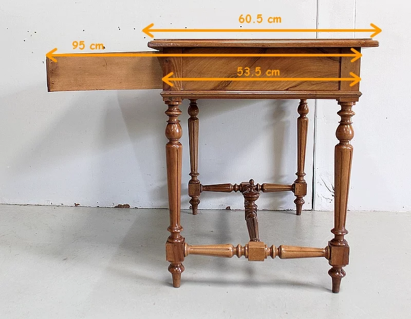 MESA DE ESCRITURA DE NOGAL
