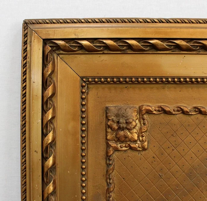 SPECCHIO TRUMEAU IN STILE LOUIS XVI