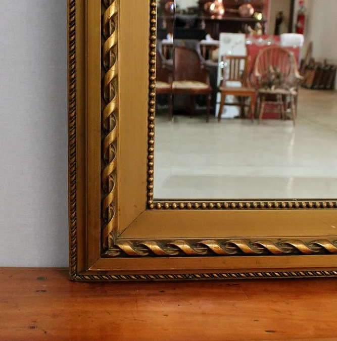 SPECCHIO TRUMEAU IN STILE LOUIS XVI