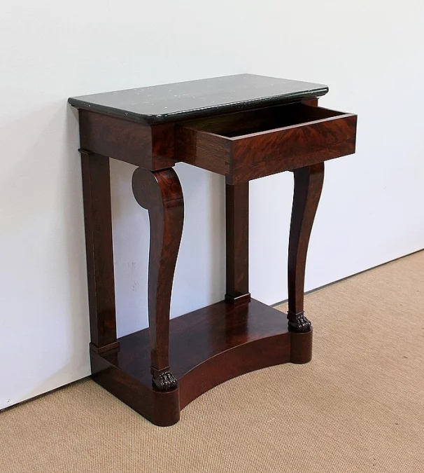 FRENCH RESTAURATION PERIOD CONSOLE TABLE