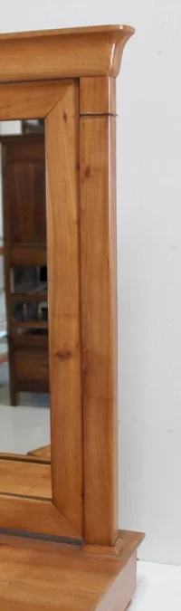 Psyché de Commode en Merisier Massif, époque Restauration – 1ère moitié du XIXe