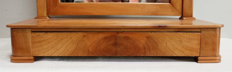 Psyché de Commode en Merisier Massif, époque Restauration – 1ère moitié du XIXe