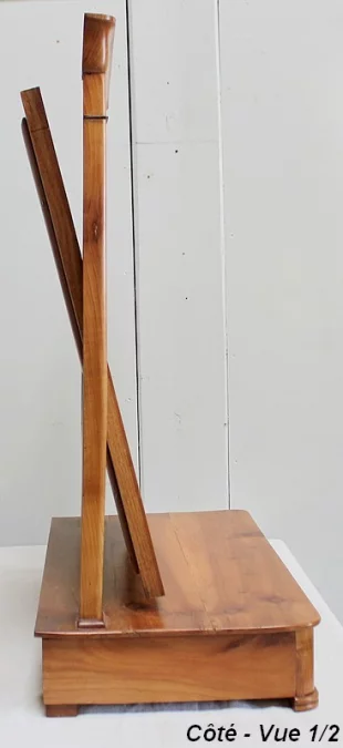 Psyché de Commode en Merisier Massif, époque Restauration – 1ère moitié du XIXe