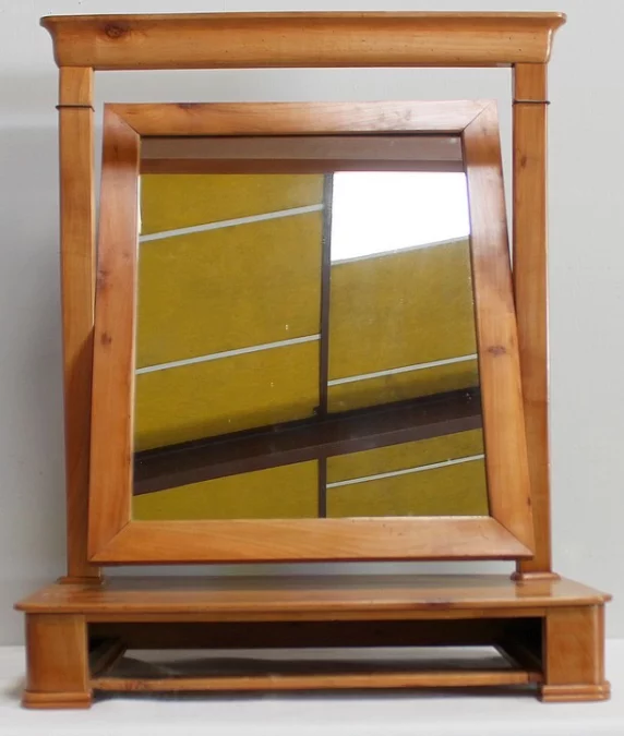Psyché de Commode en Merisier Massif, époque Restauration – 1ère moitié du XIXe