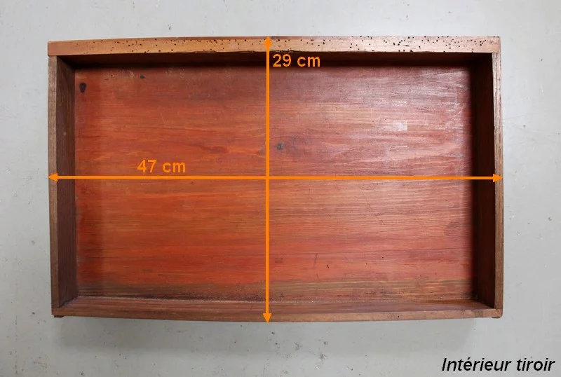 Psyché de Commode en Merisier Massif, époque Restauration – 1ère moitié du XIXe