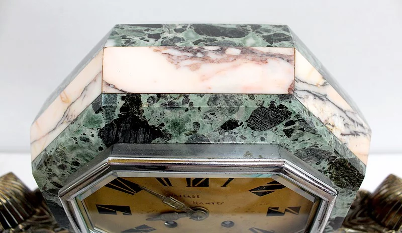 ART DECO PERIODE MANTEL GARNITUUR