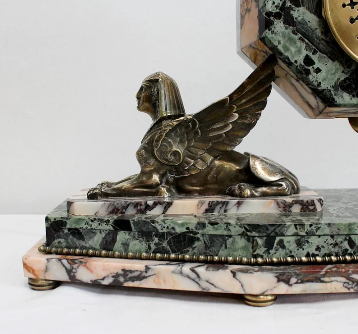 ART DECO PERIODE MANTEL GARNITUUR