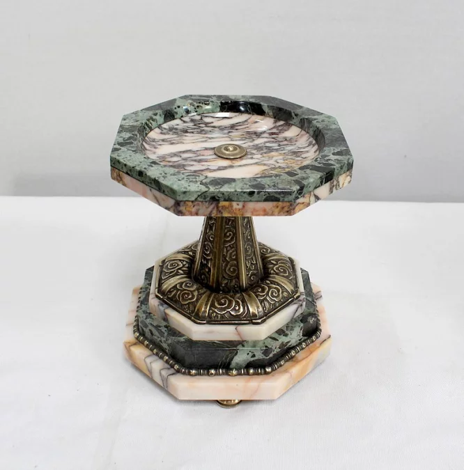 ART DECO PERIODE MANTEL GARNITUUR