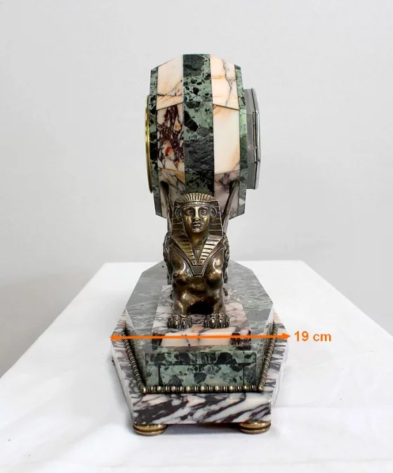 ART DECO PERIODE MANTEL GARNITUUR