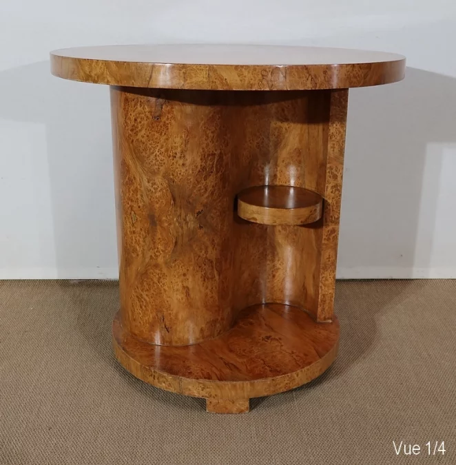 MESA OCASIONAL DE LA ÉPOCA ART DECO