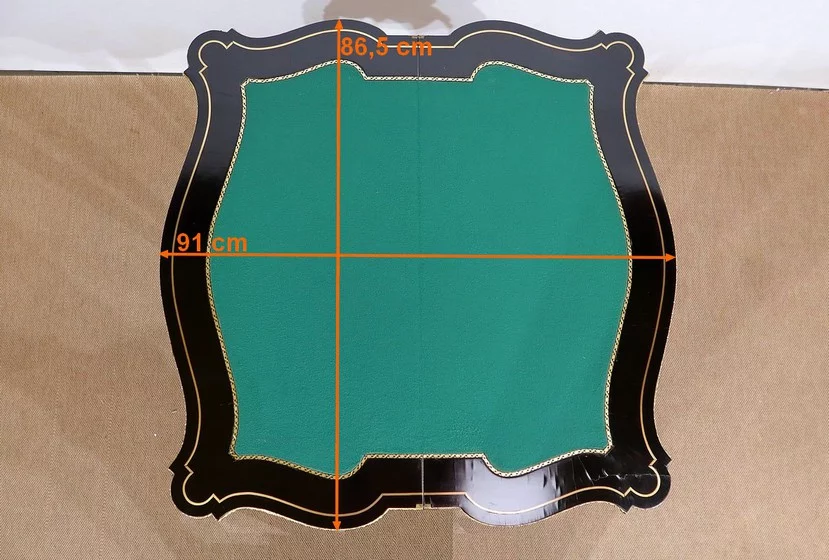 NAPOLEON III PERIODE KARTENTABELLE
